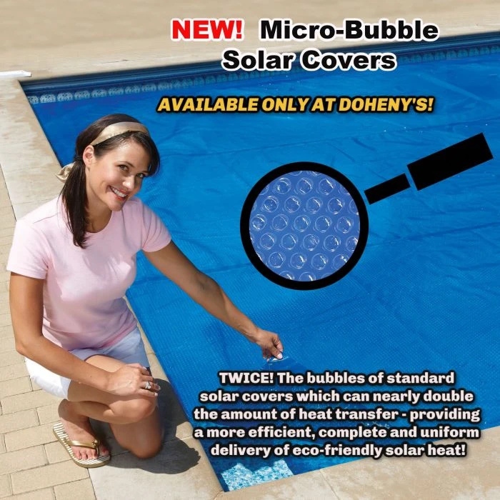 Doheny's Supreme Blue 2400 Series Micro-Bubble Solar Cover, 7 Year Warranty, 16x40 Ft Rectangular - Image 5