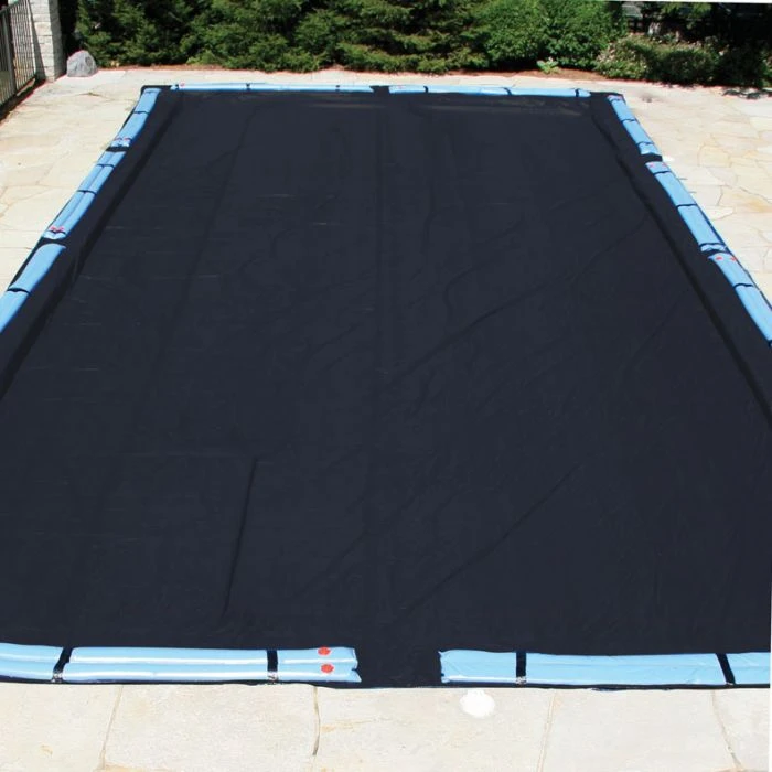 Doheny's Solid Winter Cover For 14x28 Ft Rectangular Pools, 10 Year Warranty