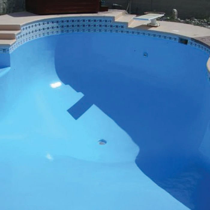 Olympic Paralon 2 Chlorinated Rubber-Base Pool Finish 1 Gallon, Bikini Blue - Image 2