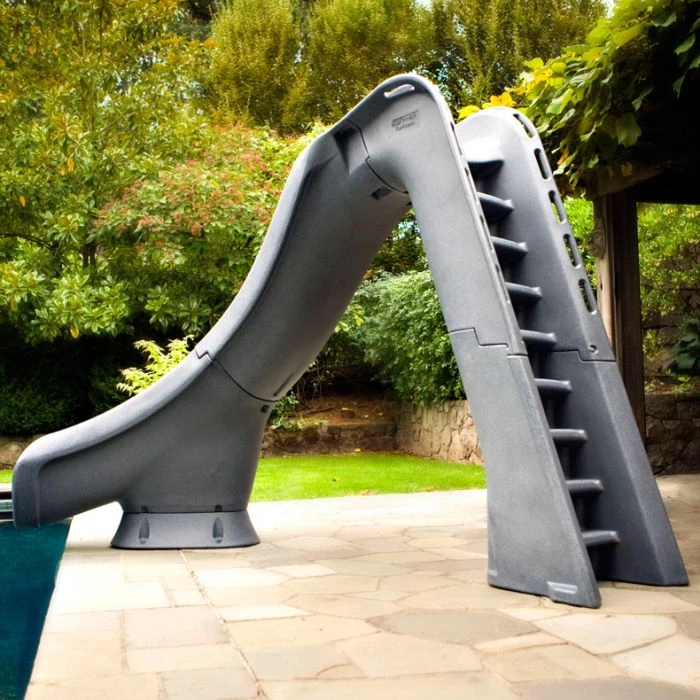 SR Smith Typhoon Pool Slide, Right Turn, Sandstone - Image 10