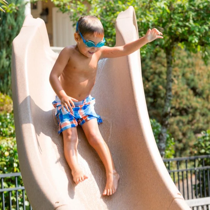 SR Smith Typhoon Pool Slide, Right Turn, Sandstone - Image 5