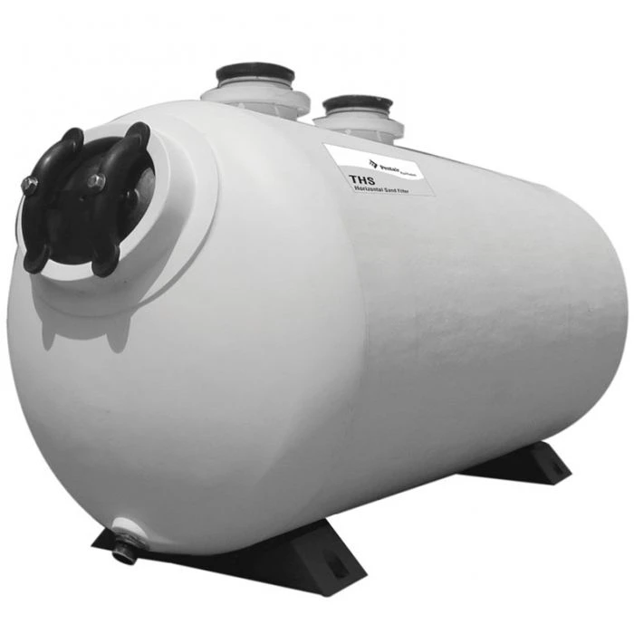 Pentair THS Series Horizontal Sand Filter, 42 X 96 In.