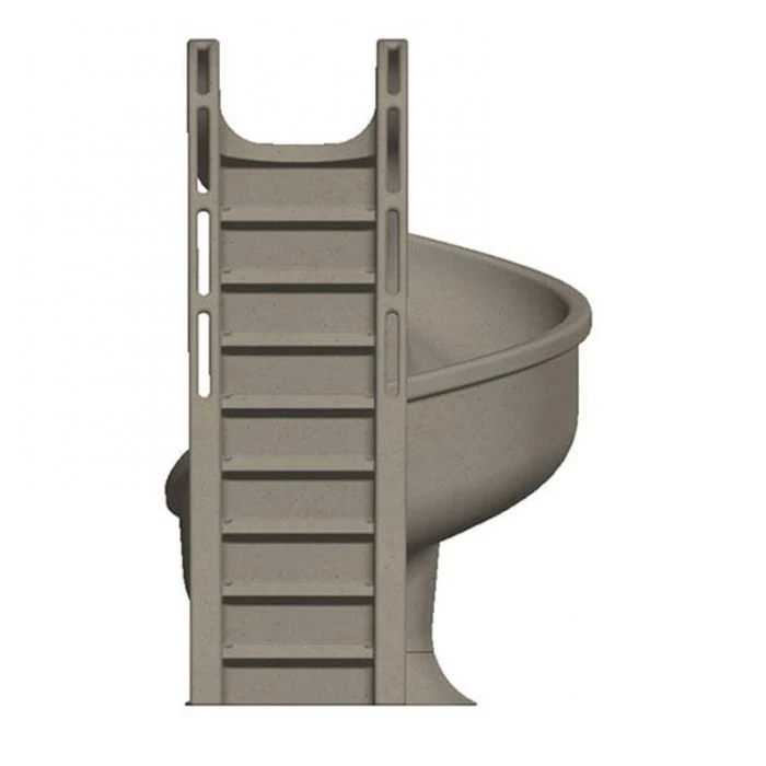 Global Pool Products Tsunami Pool Slide, Grey - Image 4