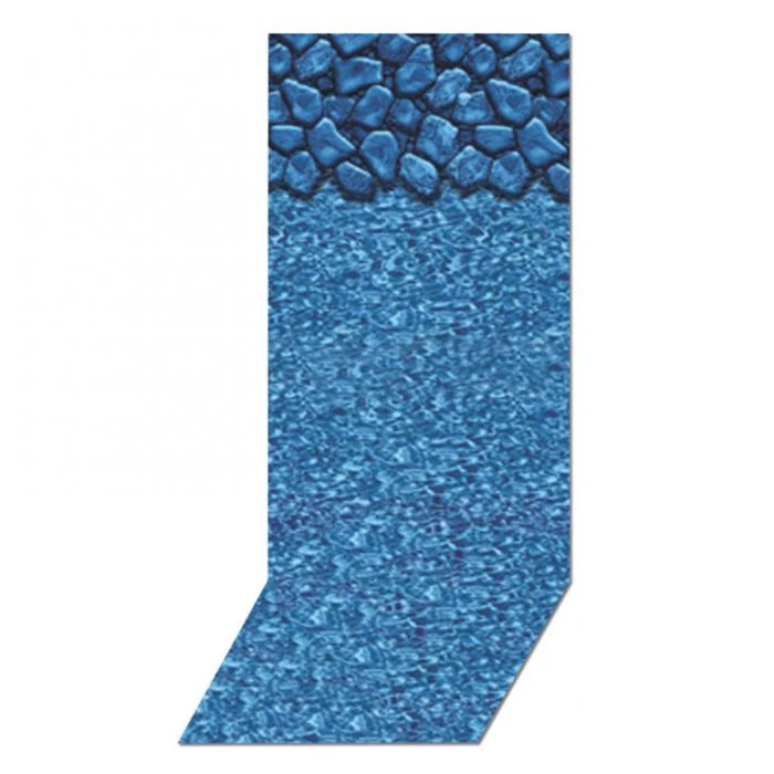 Swimline Beaded Pool Liner, 52 In Wall, 10x15 Ft Oval, 25 Gauge, Boulder Swirl