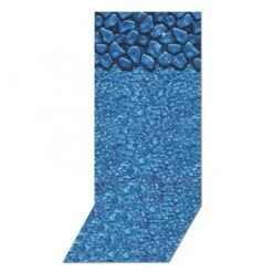 Swimline Beaded Pool Liner, 48 In Wall, 12x18 Ft Oval, 20 Gauge, Boulder Swirl