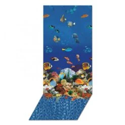 Swimline Overlap Pool Liner, 48-52 In Wall, 16 Ft Round, 20 Gauge, Caribbean