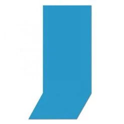 Swimline Beaded Pool Liner, 48 In Wall, 16x32 Ft Oval, 20 Gauge, Solid Blue