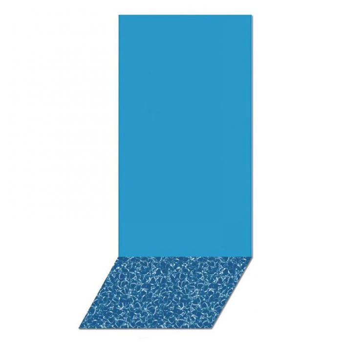 Swimline Overlap Pool Liner, 48-52 In Wall, 21x41 Ft Oval, 20 Gauge, Swirl Bottom