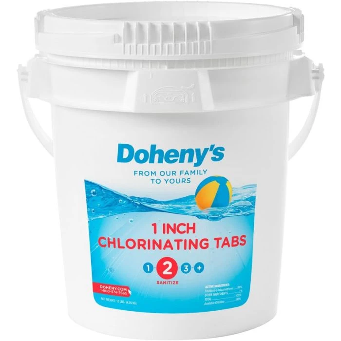 Doheny's 1in Chlorine Tabs, 10 Lb - Image 4